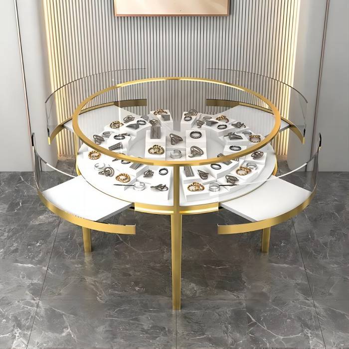 What Materials are Used for Jewelry Display Tables?