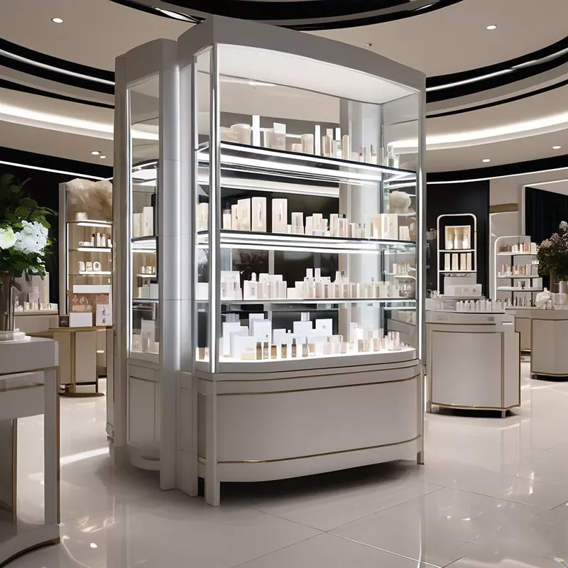 Innovative Skincare Display Cabinet Debuts, Leading the New Trend in the Beauty Industry