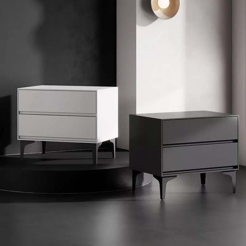 Italian Minimalist Bedside Cabinet