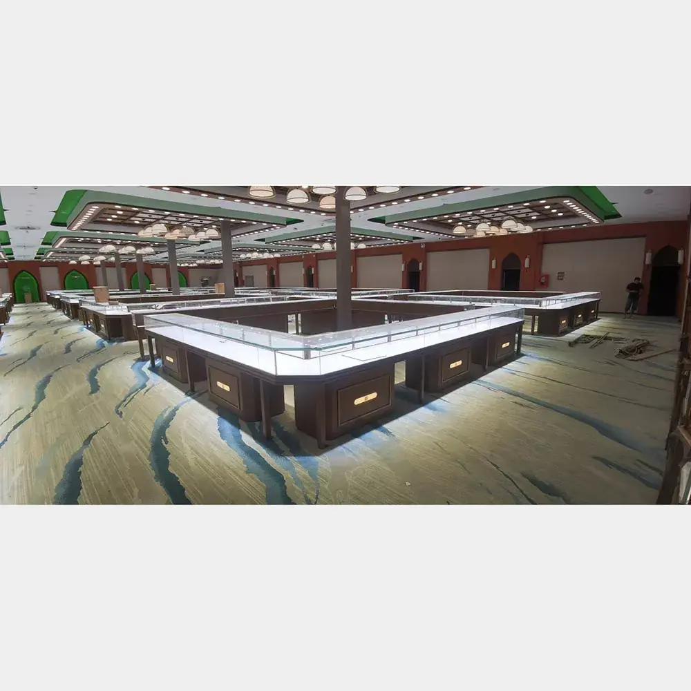 Wooden Jewelry Display Cabinet