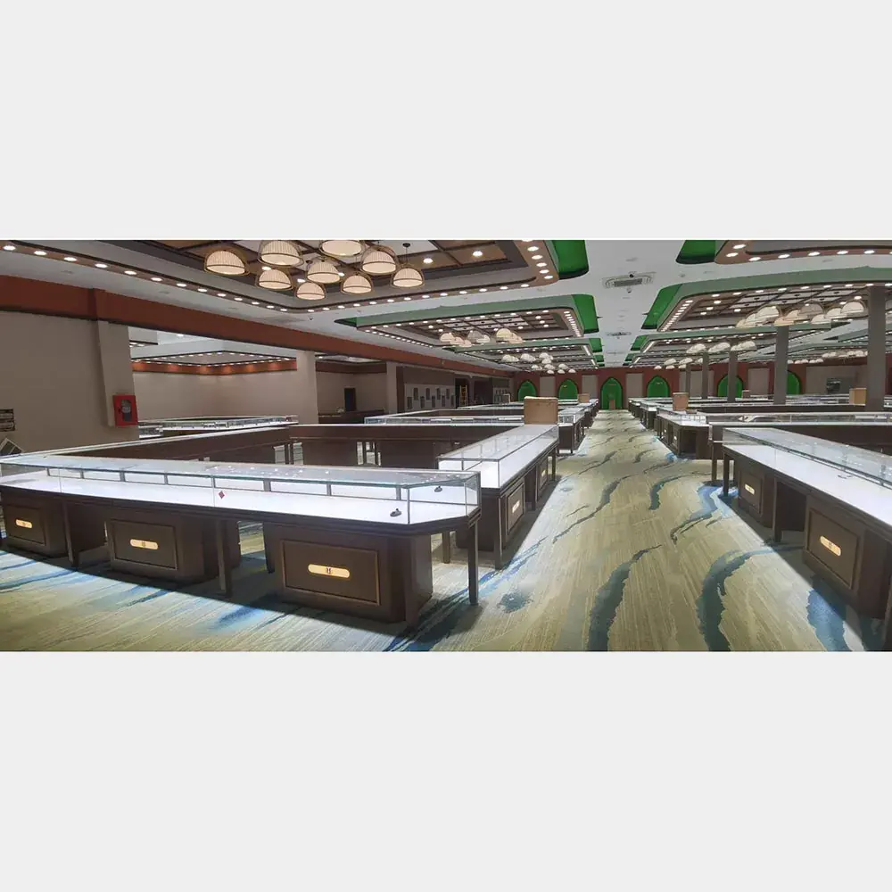 Wooden Jewelry Display Table